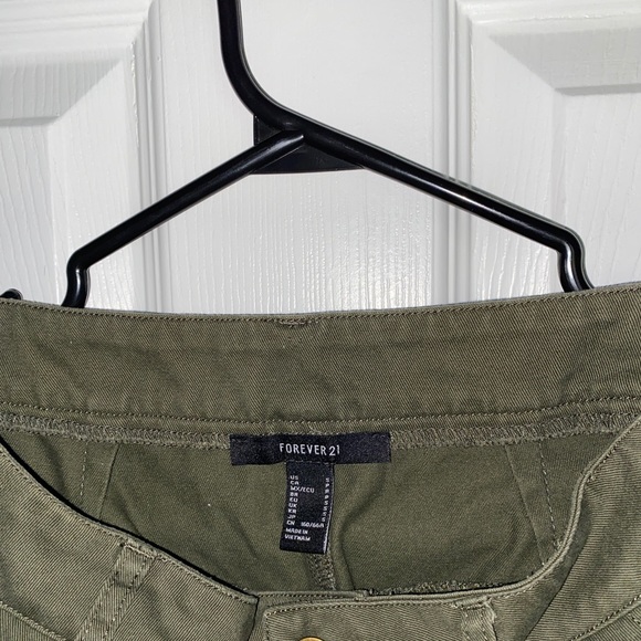 Forever 21 Army Green Skirt - Picture 2 of 2